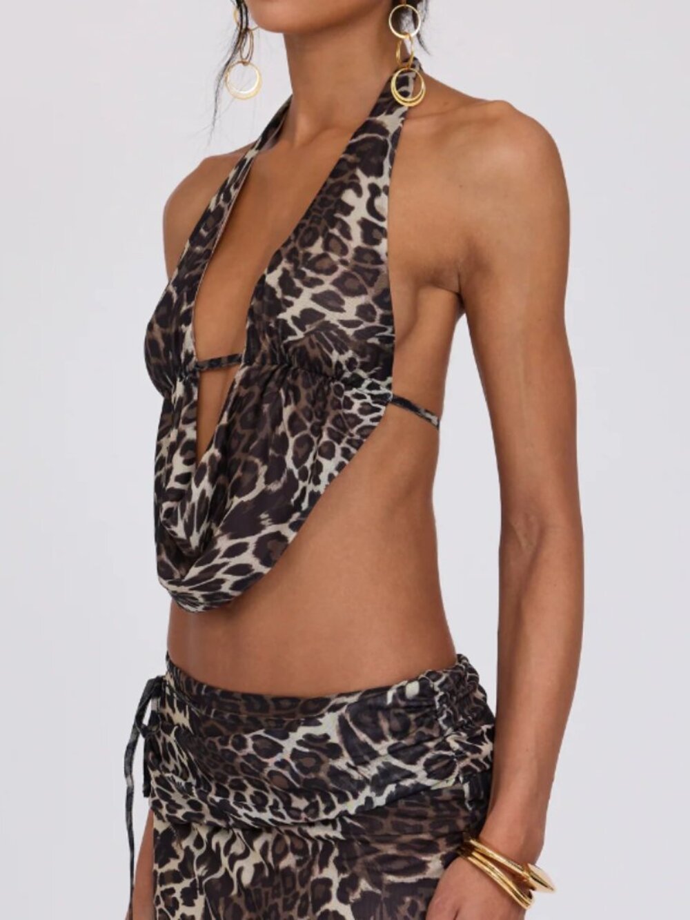 Tiger Mist Leopard Pearl Top - Picture 3 of 8